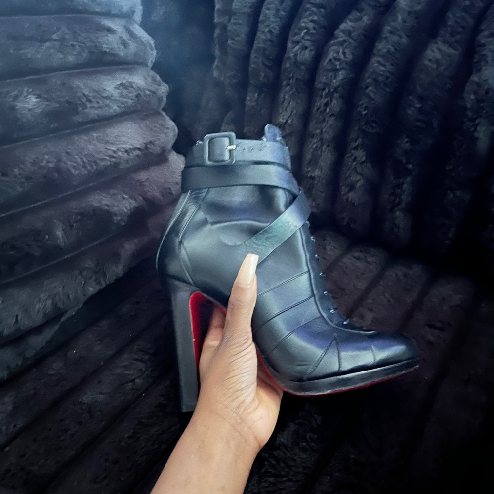 Christian Louboutin Leather Booties